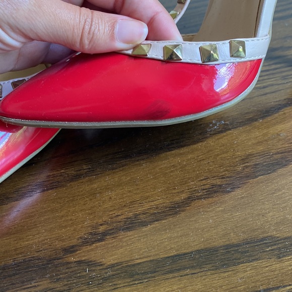 Red studded heels 👠 - Picture 4 of 10